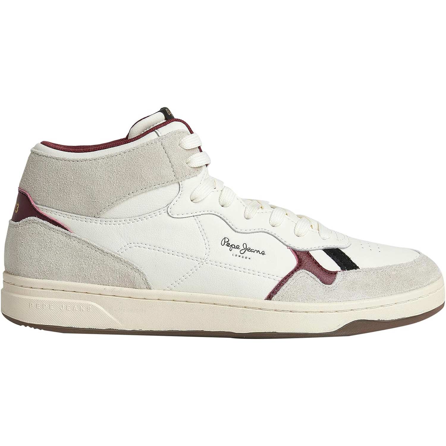 Pepe Jeans - Kore Basket M - Herren High-Sneaker - Weiß (Factory White)