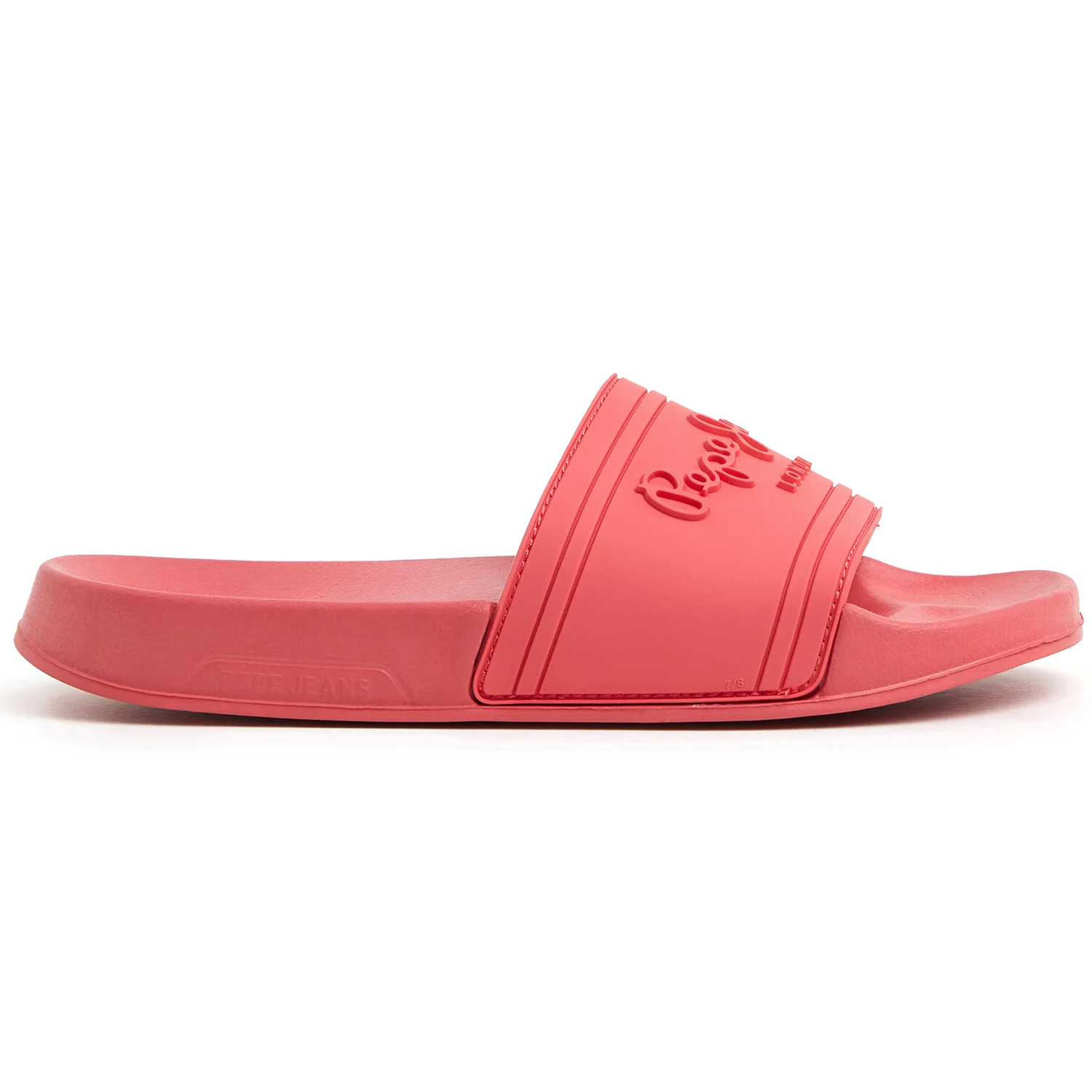 Pepe Jeans - Slider Logo - Damen Badesandalen - Pink (Coral)