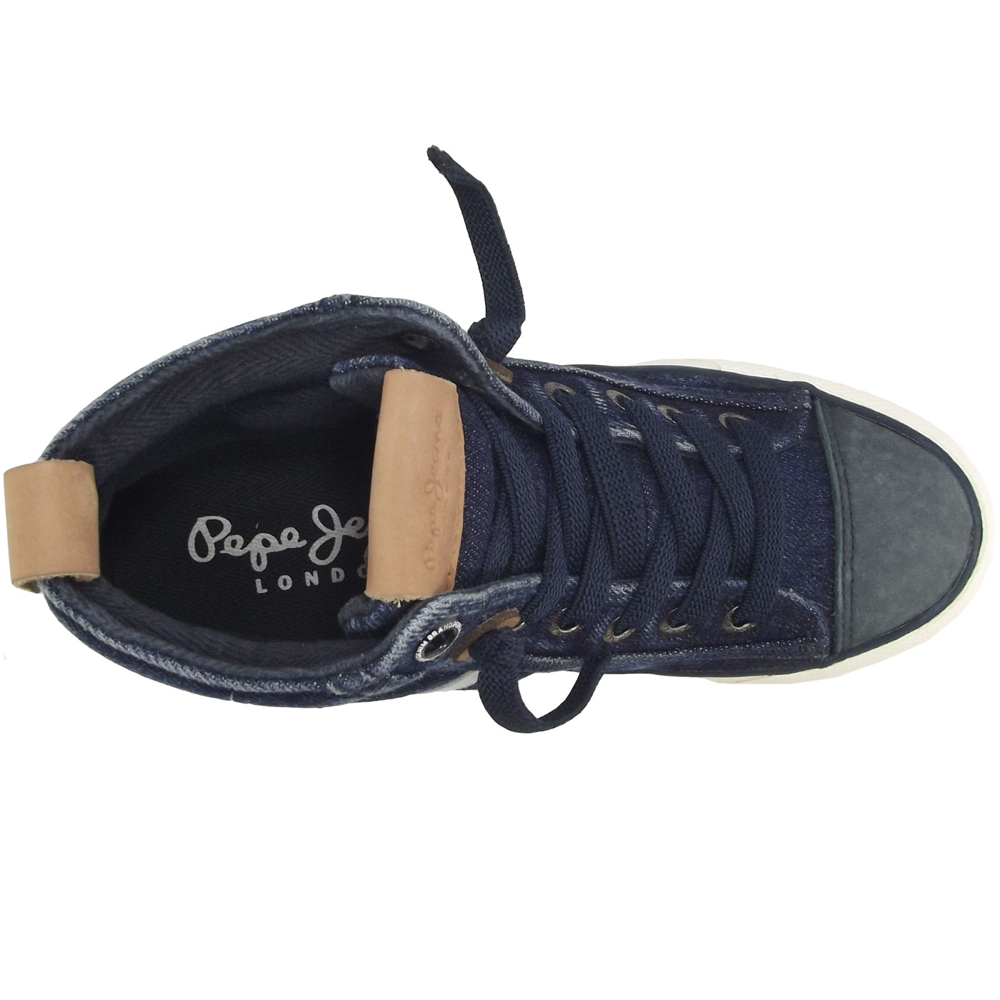Pepe Jeans - Serthi Boot Denim Jr - Jungen Sneaker - dunkelblau (denim) – Bild 3