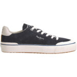 Pepe Jeans - Ben Overdrive - Herren Low-Ledersneaker - Dunkelblau (Navy)