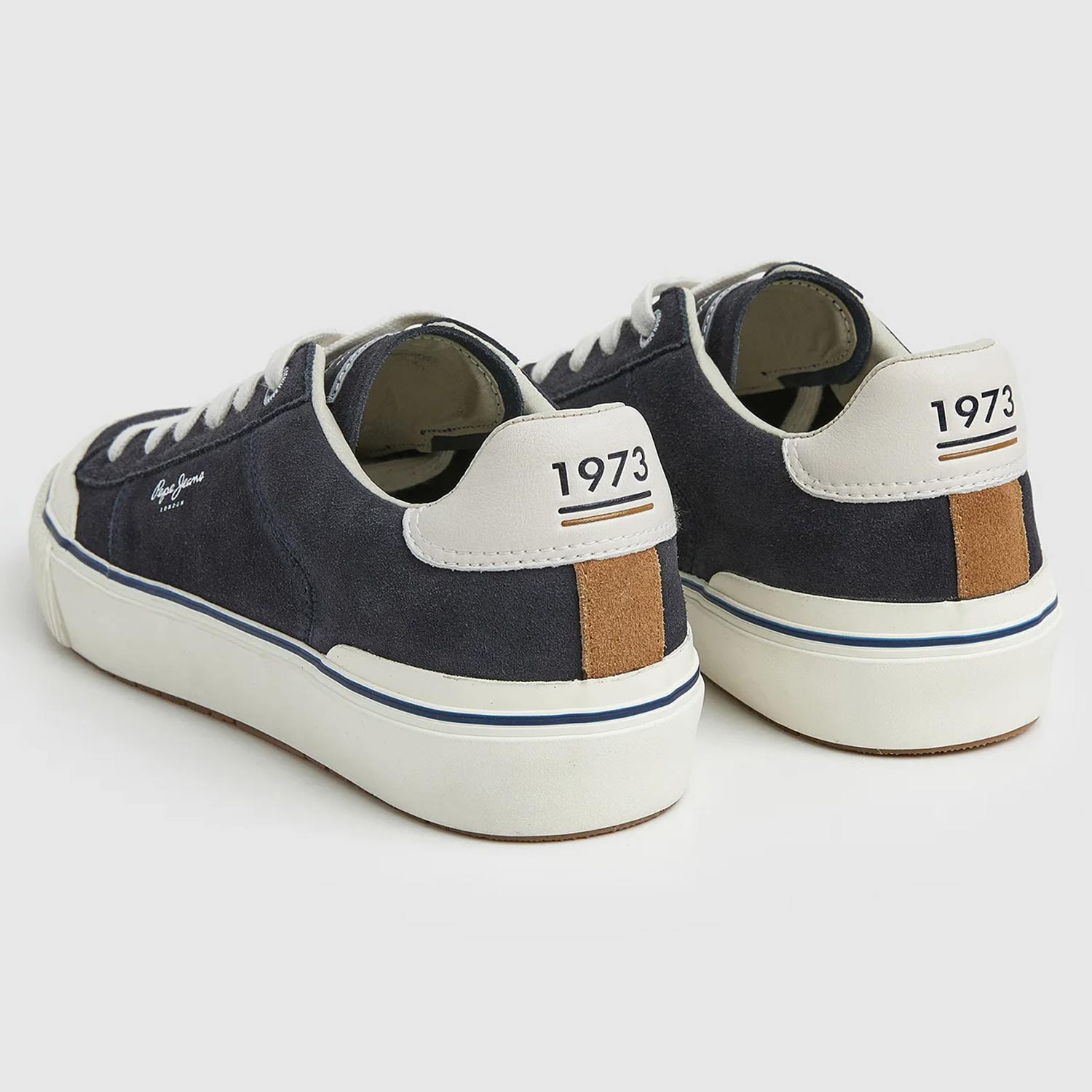 Pepe Jeans - Ben Overdrive - Herren Low-Ledersneaker - Dunkelblau (Navy) – Bild 4