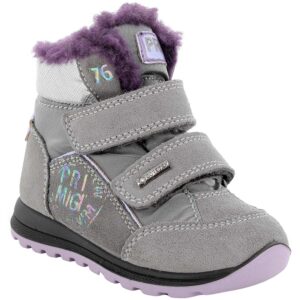 Primigi - Gore-Tex Baby GTX - Kleinkinder Winterstiefelette - Grau/Lila (Grigio)
