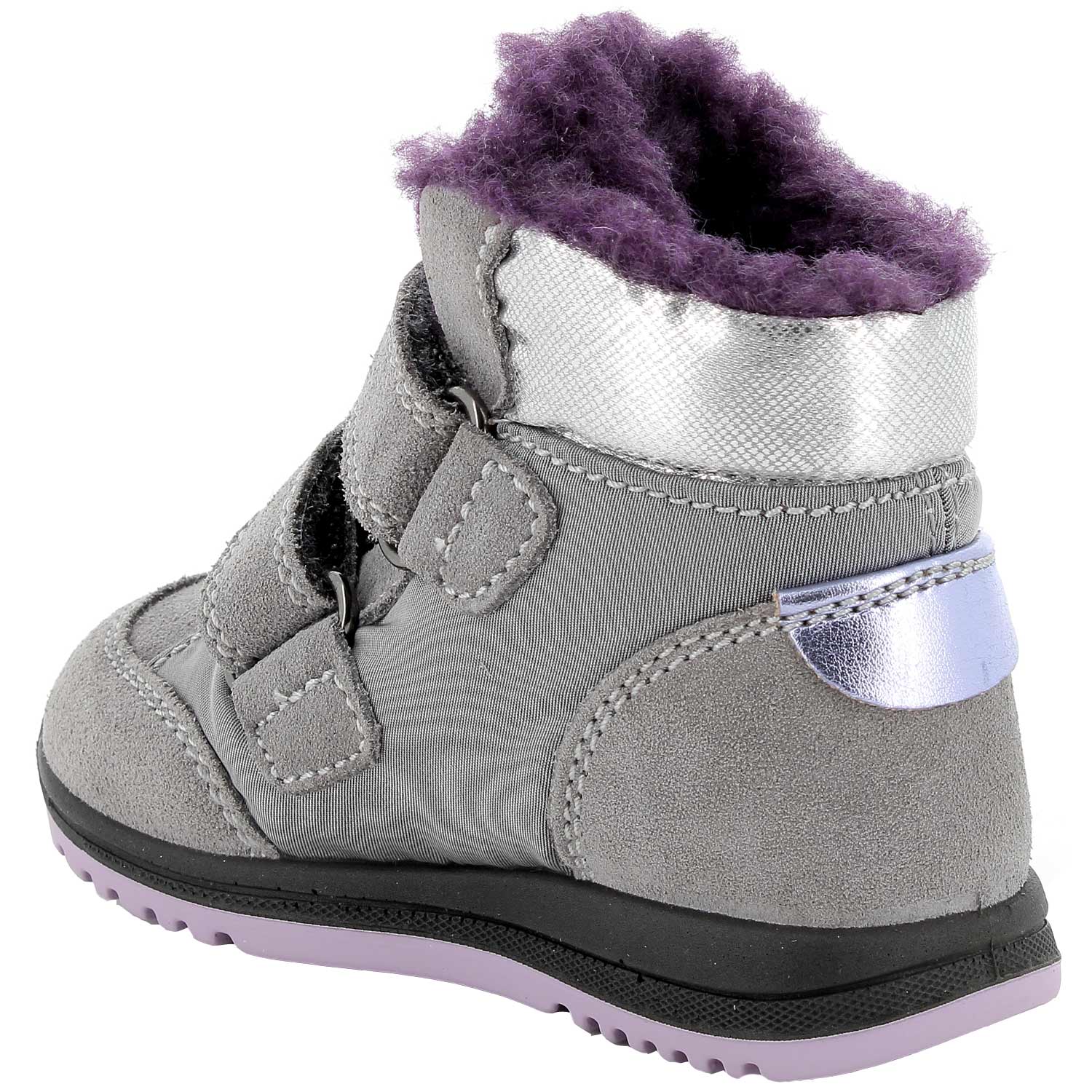 Primigi - Gore-Tex Baby GTX - Kleinkinder Winterstiefelette - Grau/Lila (Grigio) – Bild 2
