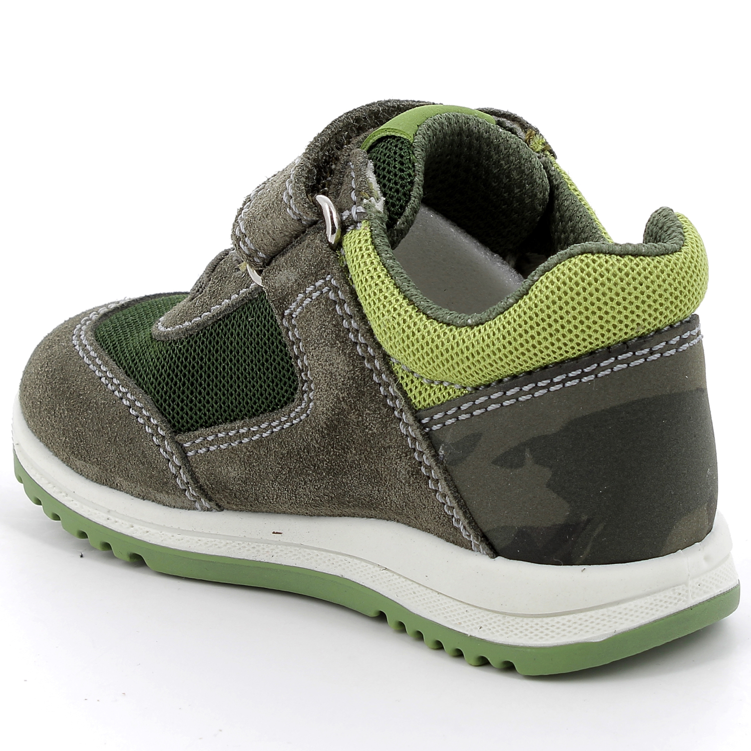 Primigi - Gore-Tex Baby Sportschuh GTX - Kleinkinder Wasserdichte Schuhe - Militärgrün/Hellgrün – Bild 4