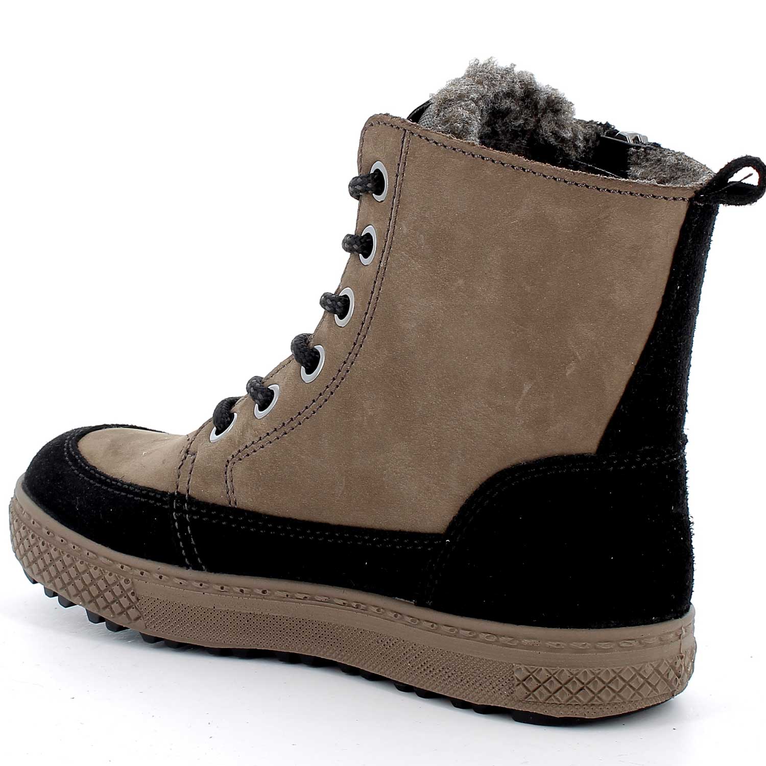 Primigi - Gore-Tex Barth GTX - Jungen Wasserdichter Winterstiefel - Grau/Schwarz (Safari/Nero) – Bild 3