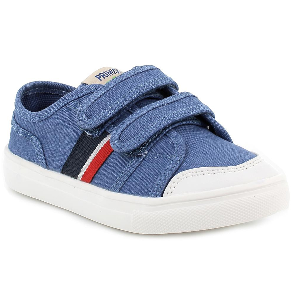 Primigi - Ecolux - Kinder Baumwolle-Sneaker - Hellblau (Avio)