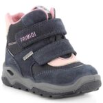 Primigi - Gore-Tex Gary GTX - Mädchen Wasserdichte Winterstiefelette - Navy/Dunkelblau