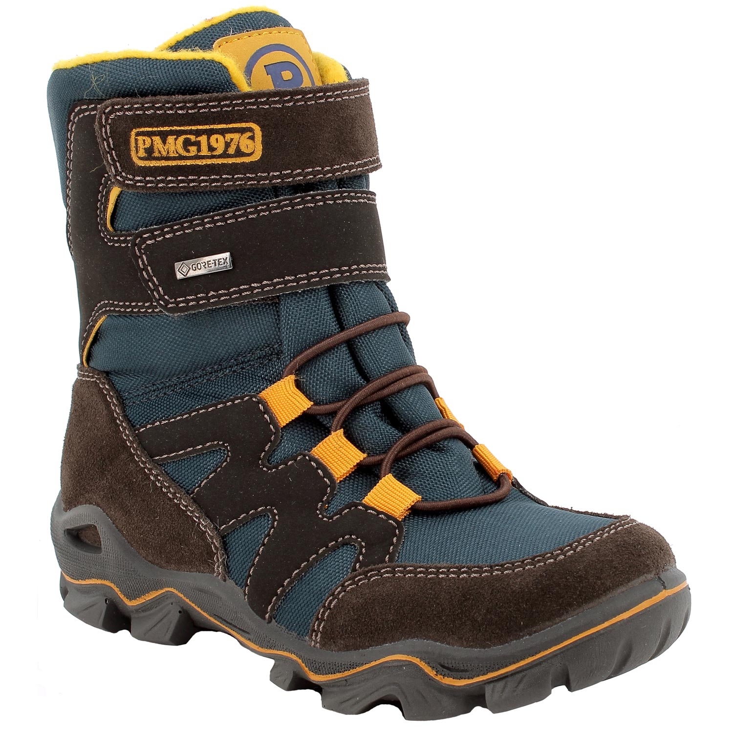 Primigi - Gore-Tex Path Boot GTX - Kinder Winterstiefel - Blau/Braun/Gelb