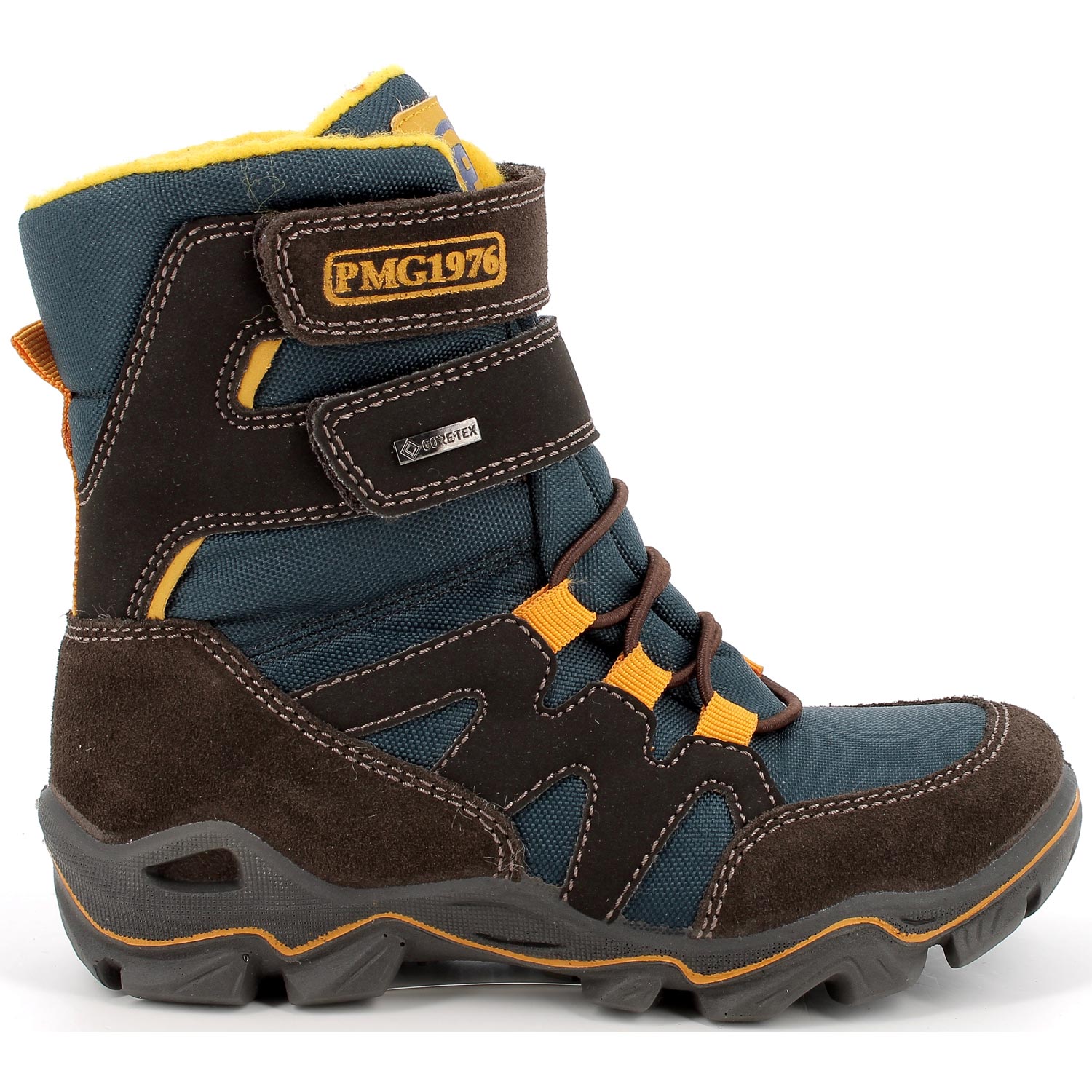 Primigi - Gore-Tex Path Boot GTX - Kinder Winterstiefel - Blau/Braun/Gelb – Bild 4