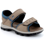 Primigi - Rafting - Jungen Trekking-Sandale - Braun/Blau (Taupe/Navy)
