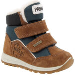 Primigi - Gore-Tex Baby GTX - Kleinkinder Winterstiefelette - Braun/Blau (Cuoio/Petrolio)