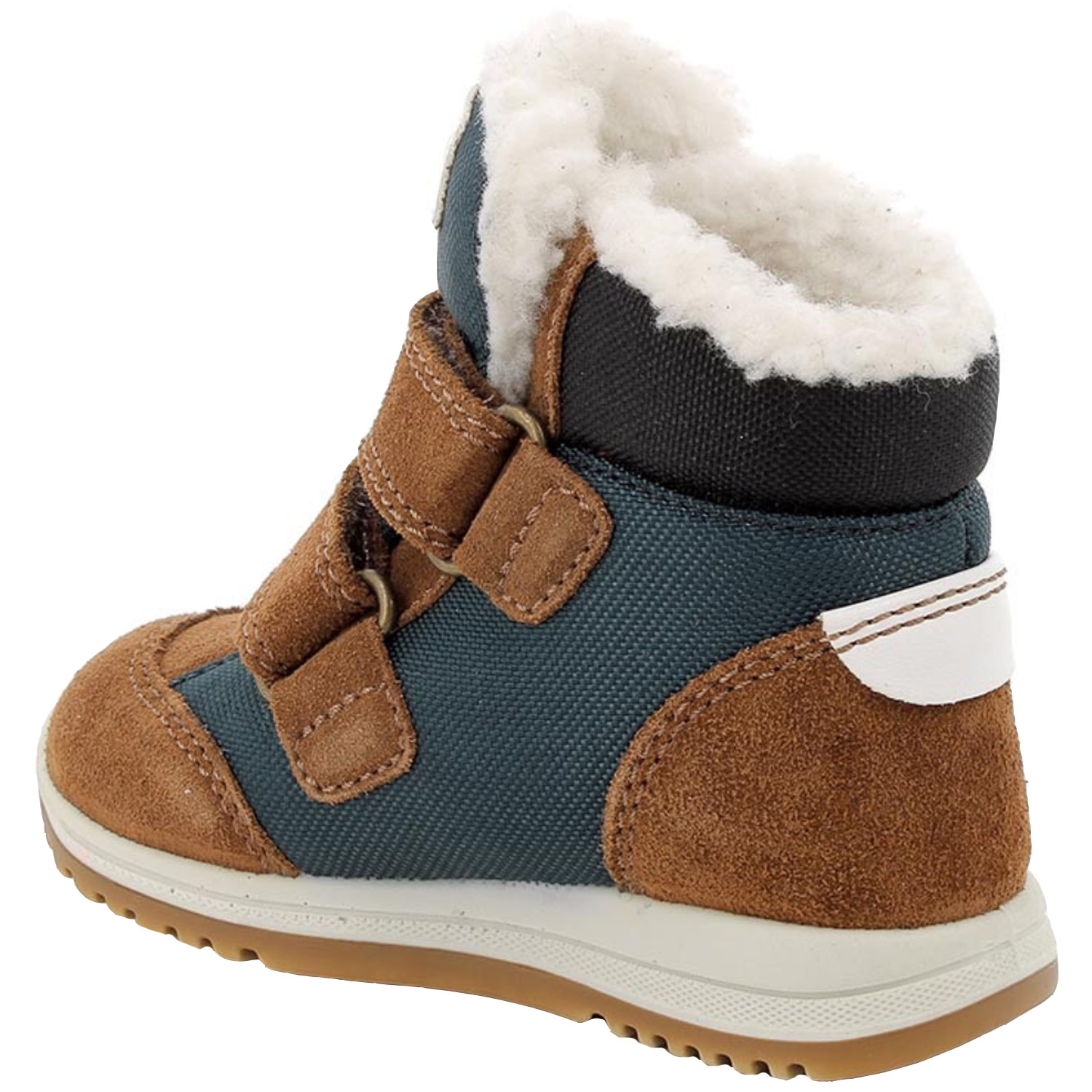 Primigi - Gore-Tex Baby GTX - Kleinkinder Winterstiefelette - Braun/Blau (Cuoio/Petrolio) – Bild 3