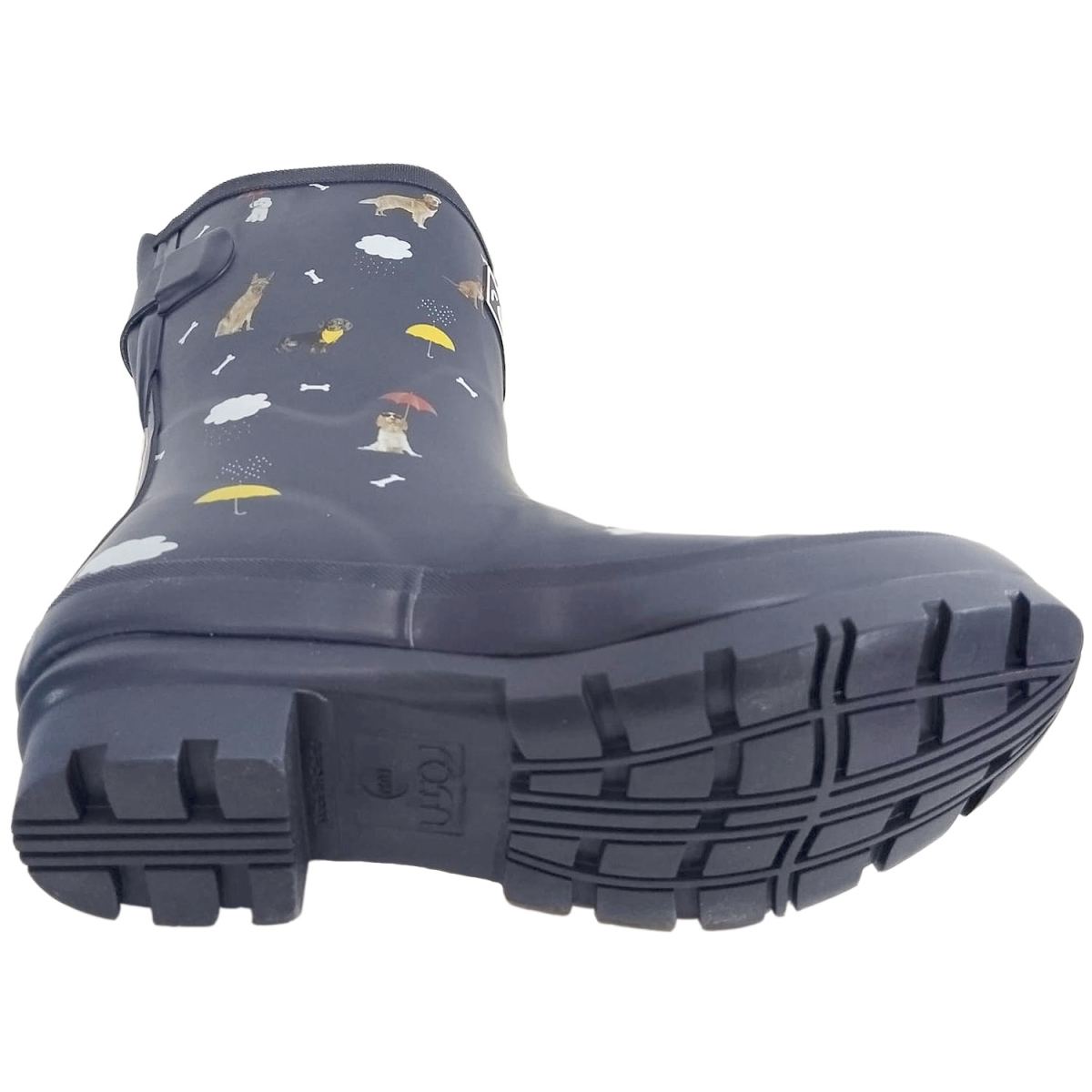 Rajn - Dogs Mid - Damen Gummistiefel mit Hundemotiv - Dunkelblau (Navy) – Bild 4