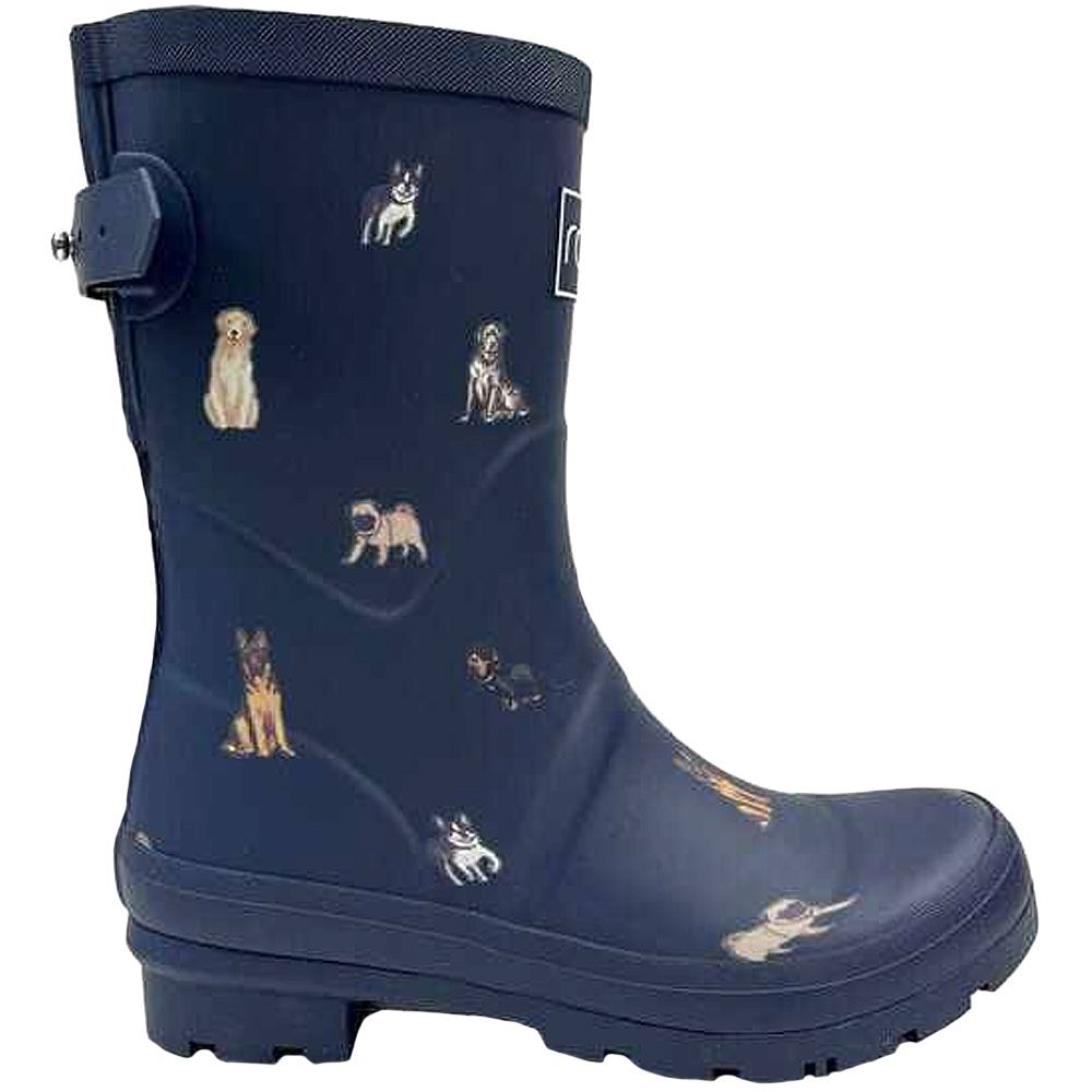 Rajn - Dog Mid - Damen Gummistiefel mit Hundemotiv - Dunkelblau/Dunkelblau (Nvy)