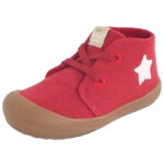 Richter - Holzfaser Maxi - Kleinkinder Lauflernschuhe - Rot (Fire/White)