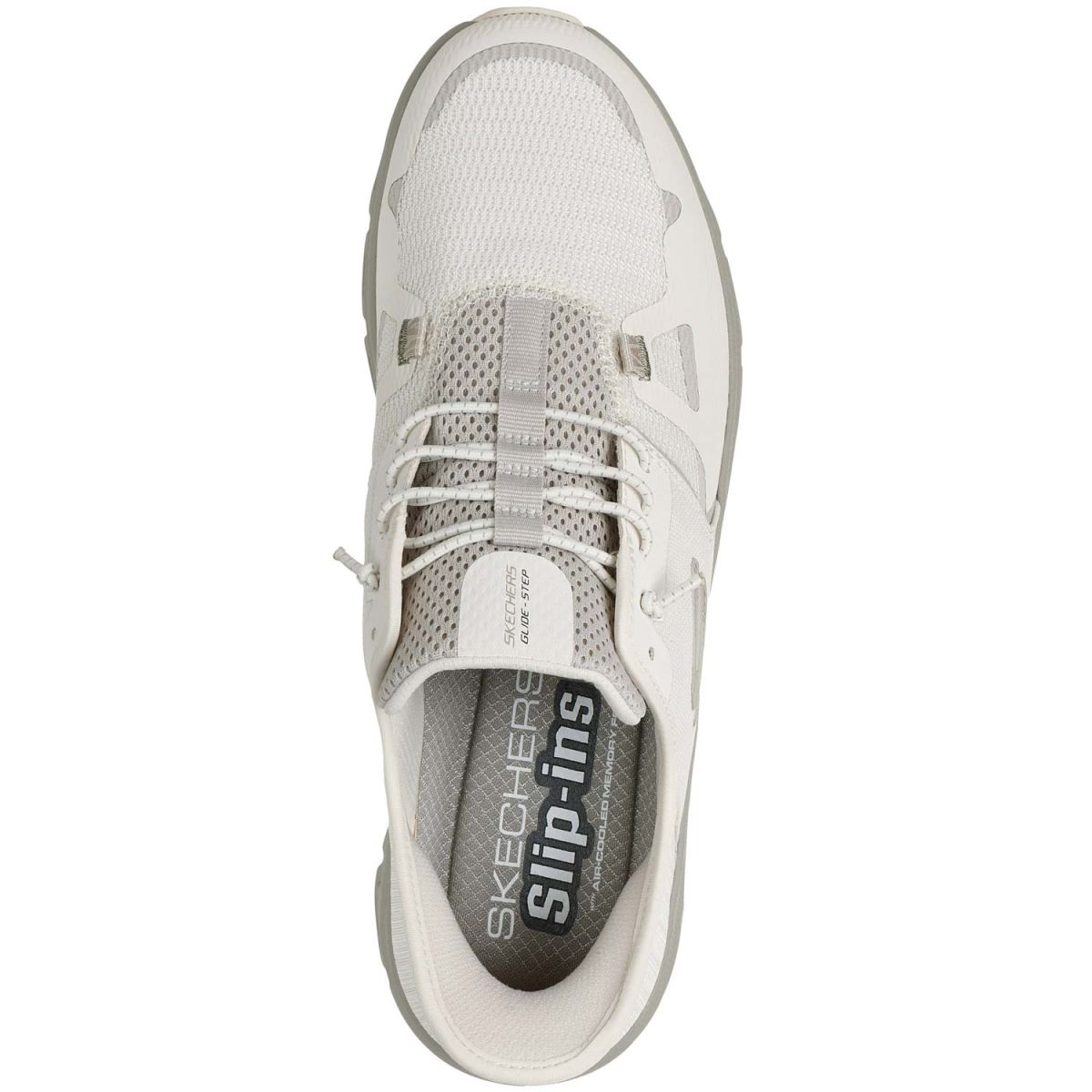 Skechers - Slip-ins Glide-Step Pro - Herren Komfort-Sneaker zum Reinschlüpfen - Natural – Bild 4