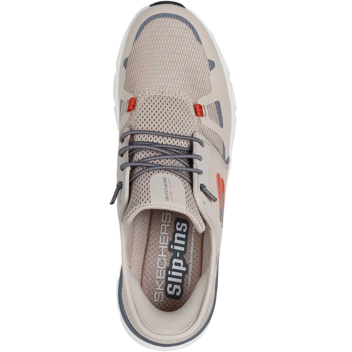 Skechers - Slip-ins Glide-Step Pro - Herren Komfort-Sneaker zum Reinschlüpfen - Grau Tpor – Bild 4