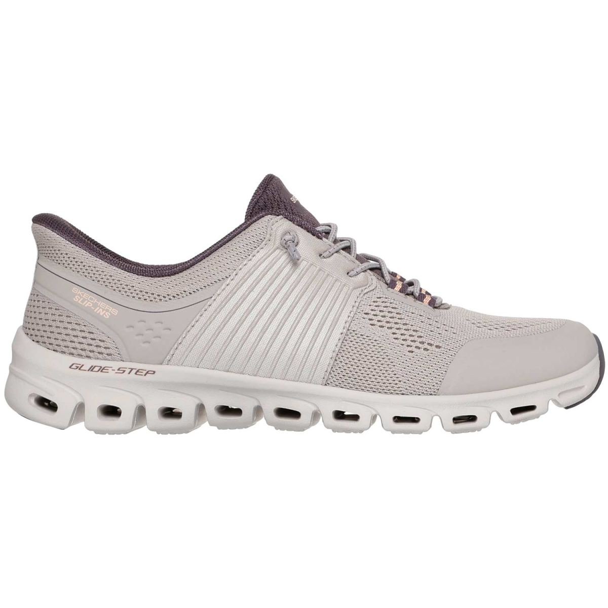 Skechers - Slip-ins - Glide-Step - Stargate - Damen Komfort-Sneaker zum Reinschlüpfen - Dark Taupe – Bild 2