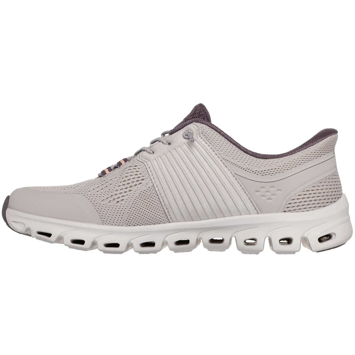 Skechers - Slip-ins - Glide-Step - Stargate - Damen Komfort-Sneaker zum Reinschlüpfen - Dark Taupe – Bild 3