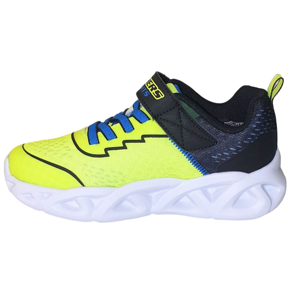 Skechers - S Lights - Twisty Brights 2.0 - Jungen Sneaker mit blinkendem Licht - Gelb/Schwarz (Yellow/Black) – Bild 2