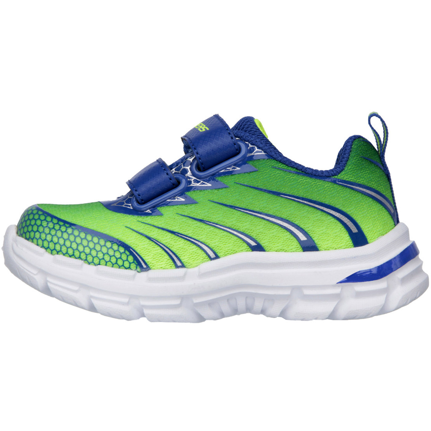Skechers - Nitrate Top Speed - Kleinkinder Trainingsschuhe - grün/blau (lime/blue) – Bild 2