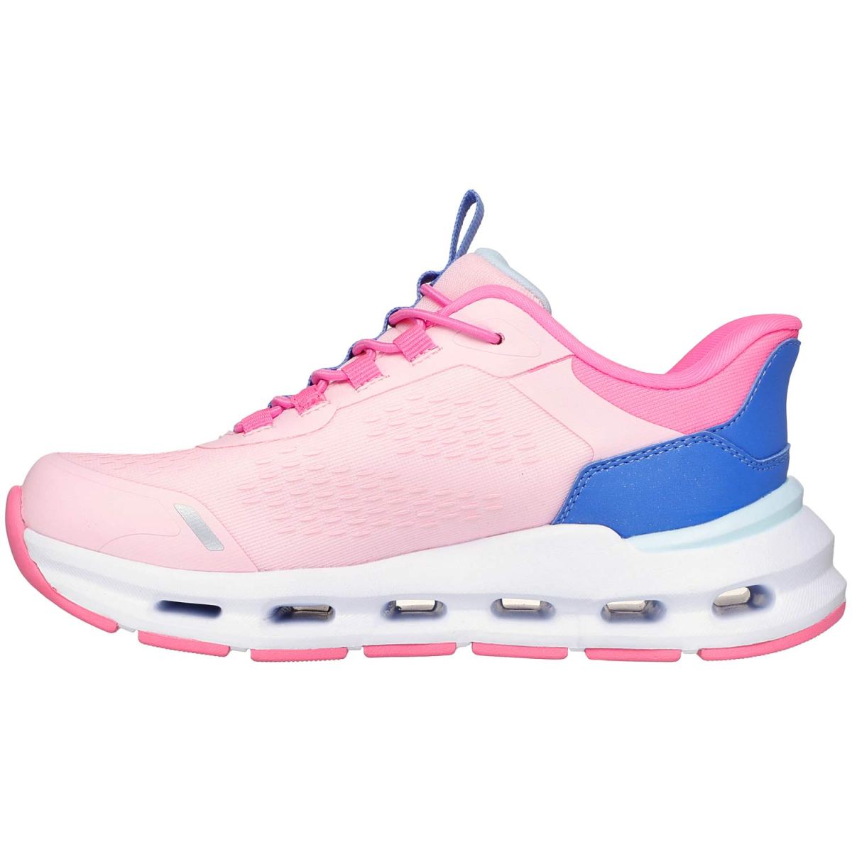 Skechers - Slip-ins Glide-Step - Vista Lane - Mädchen Sport-Schlupfschuhe - Roas/Blau (Pink/Blue) – Bild 3