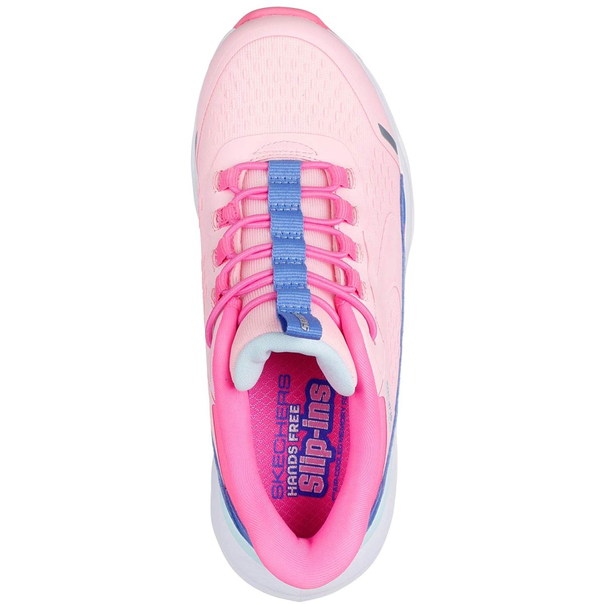 Skechers - Slip-ins Glide-Step - Vista Lane - Mädchen Sport-Schlupfschuhe - Roas/Blau (Pink/Blue) – Bild 4