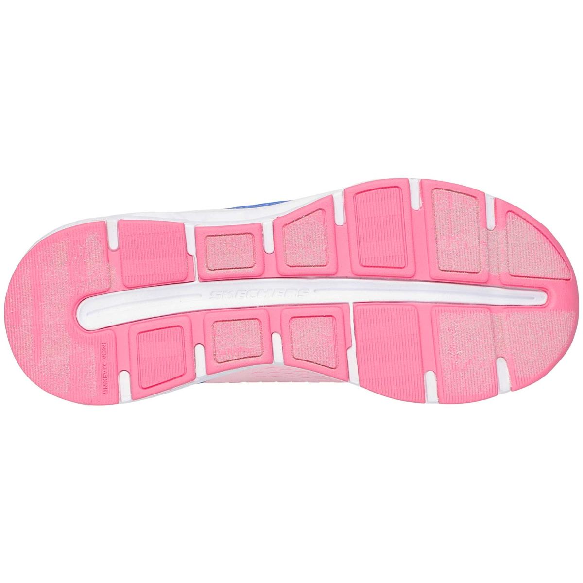 Skechers - Slip-ins Glide-Step - Vista Lane - Mädchen Sport-Schlupfschuhe - Roas/Blau (Pink/Blue) – Bild 5