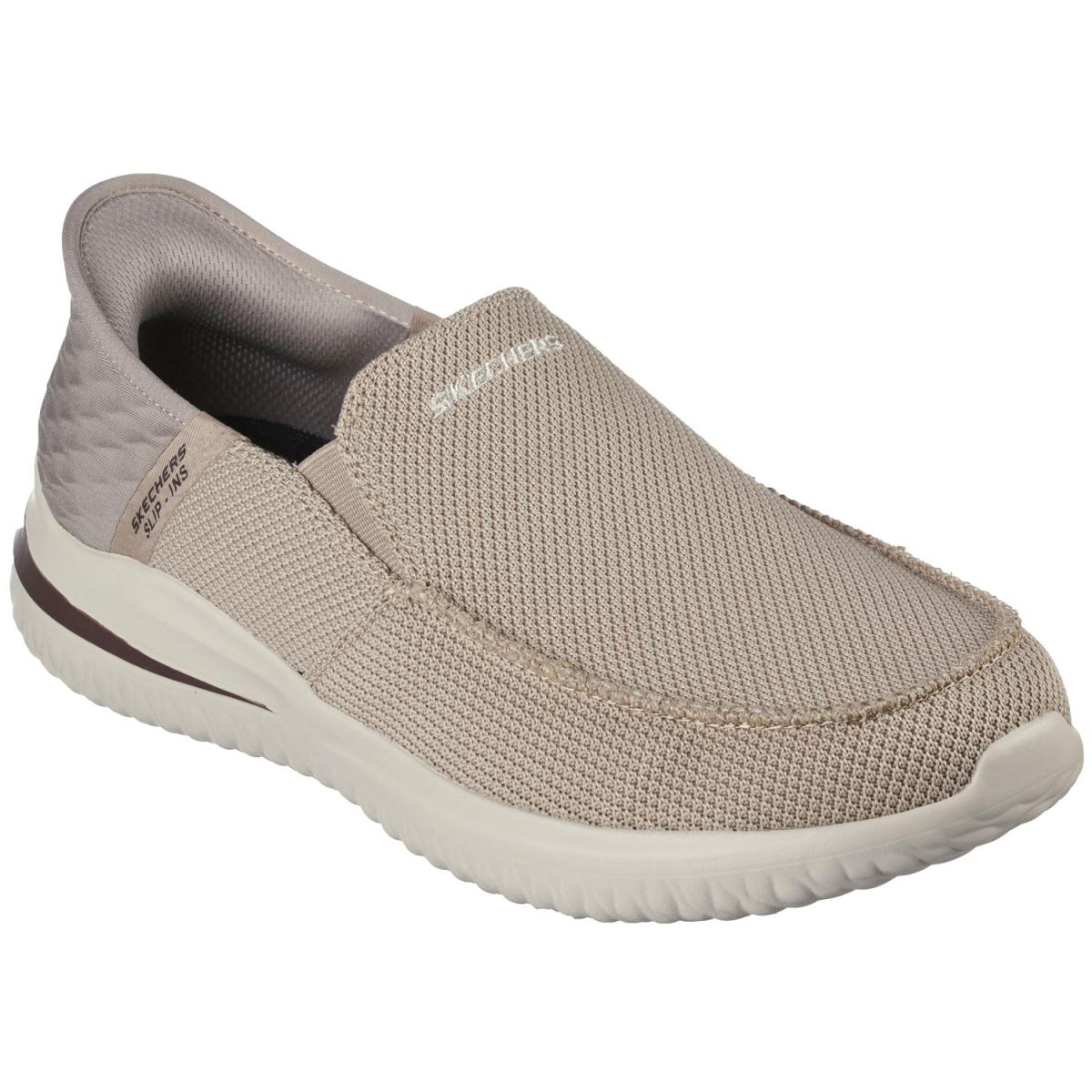 Skechers - Slip-ins Delson 3.0 - Cabrino - Herren Komfort Mokassin Slipper - Taupe
