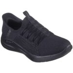 Skechers - Slip-ins Sport - Ballet Chic - Damen Schlupfschuhe mit bequemer Passform - Schwarz (Black)