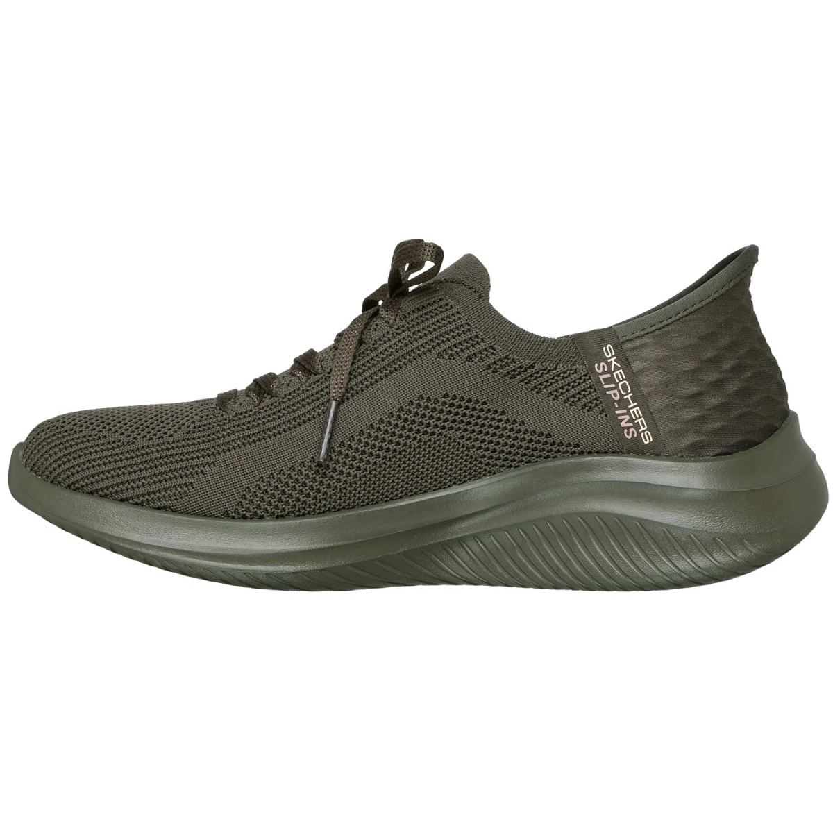 Skechers - Slip-ins - Ultra Flex 3.0 - Pure Color - Damen Komfort-Schlupfschuhe zum Reinschlüpfen - Olive – Bild 3
