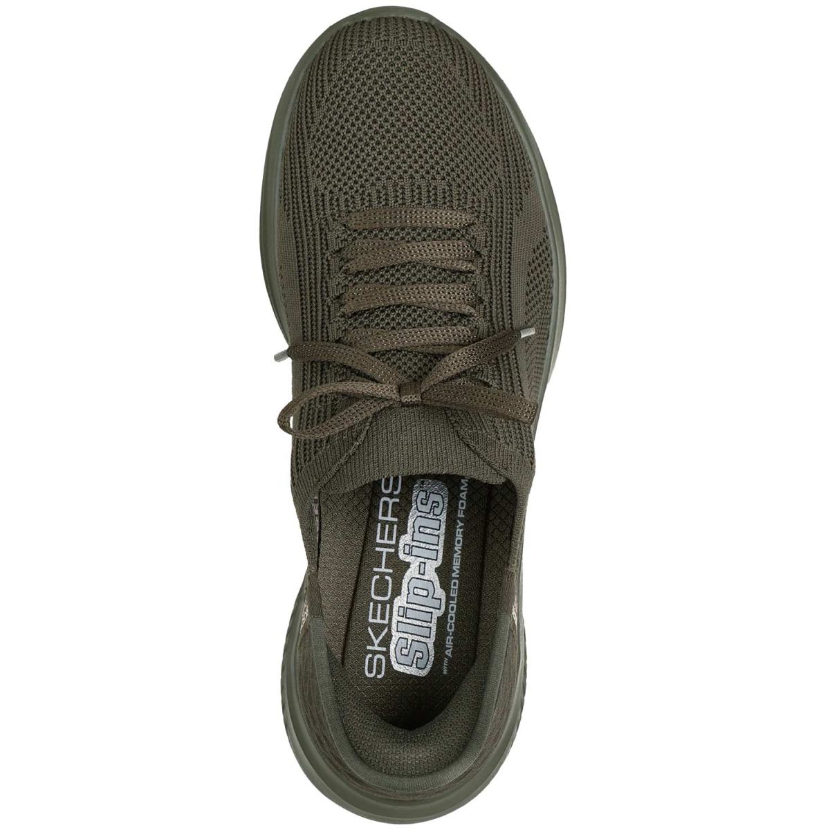 Skechers - Slip-ins - Ultra Flex 3.0 - Pure Color - Damen Komfort-Schlupfschuhe zum Reinschlüpfen - Olive – Bild 4