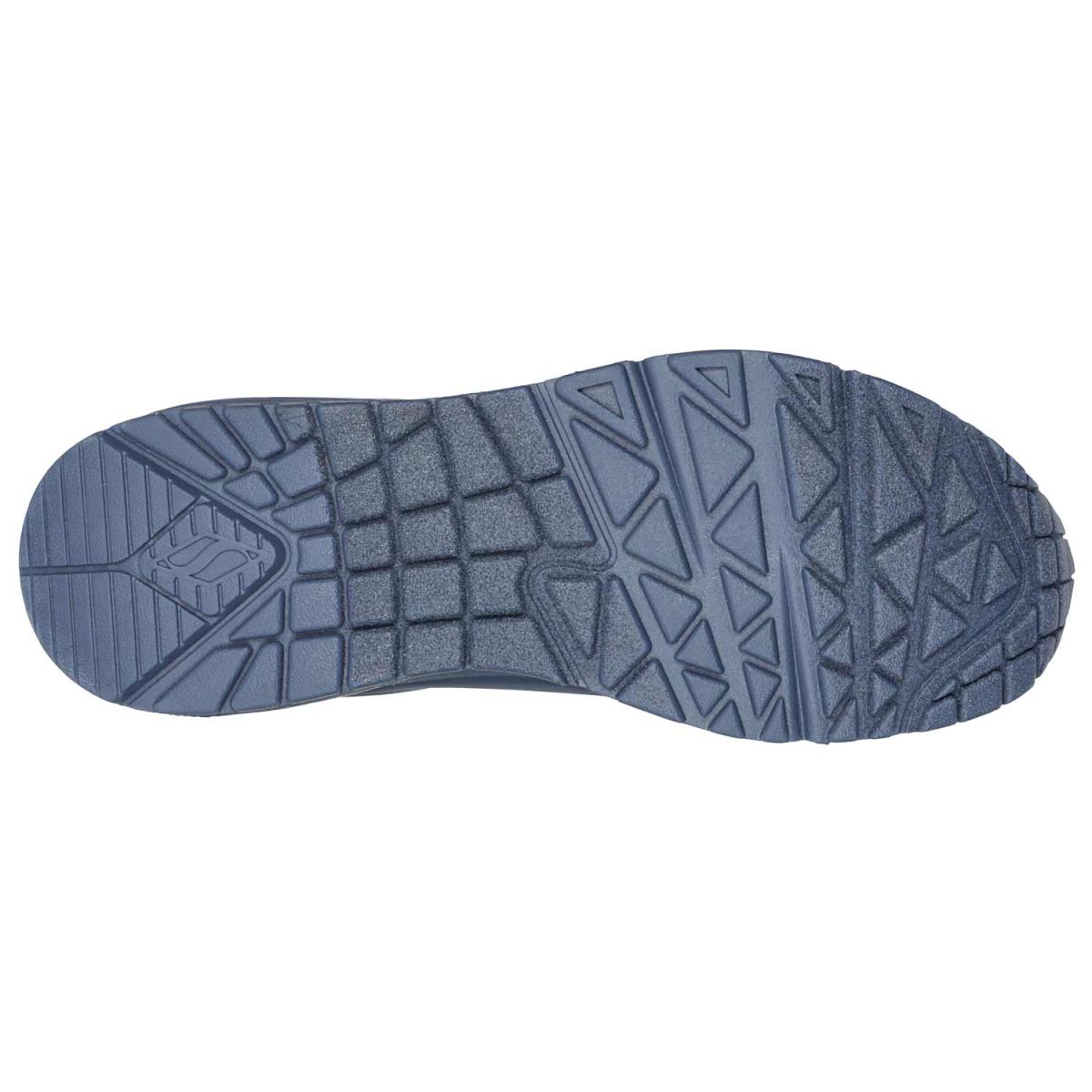 Skechers - Uno - Stand on Air - Damen Fashion-Sneaker in Monochrom - Blau (Blue) – Bild 5