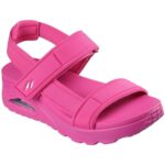 Skechers - Uno - Fun Stand - Damen Fashion-Sandale mit Absatz - Hot Pink