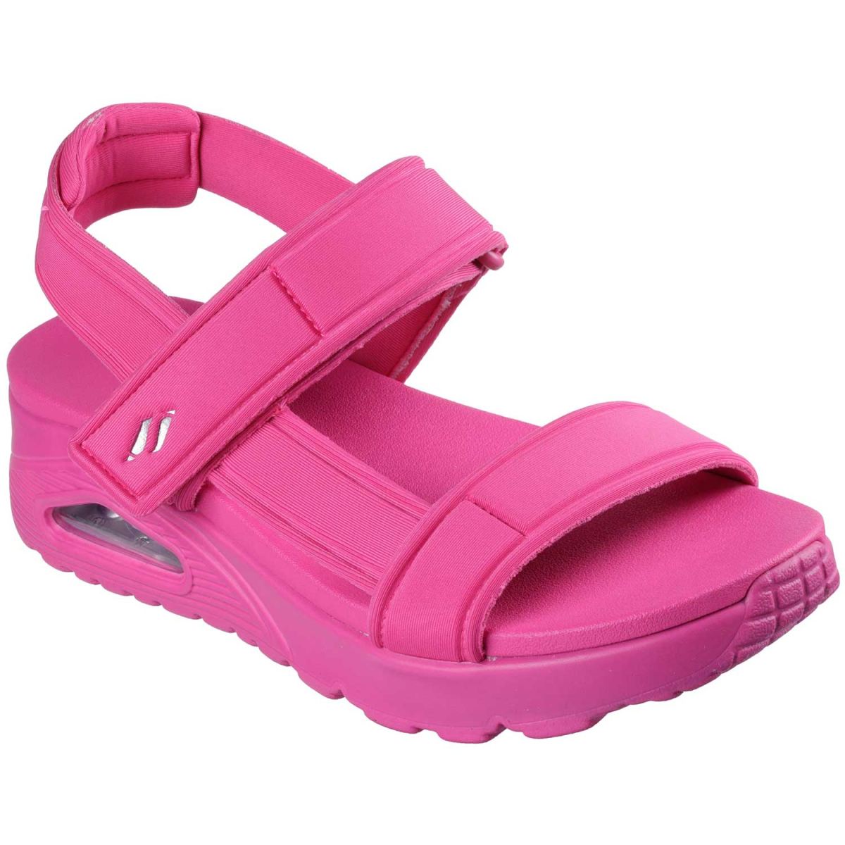 Skechers - Uno - Fun Stand - Damen Fashion-Sandale mit Absatz - Hot Pink