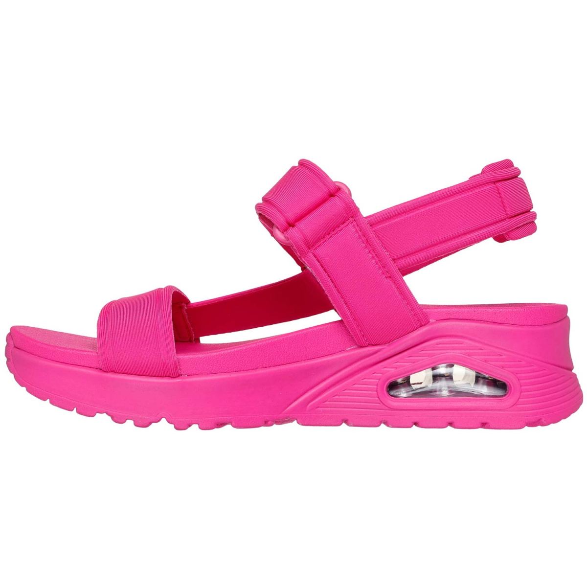 Skechers - Uno - Fun Stand - Damen Fashion-Sandale mit Absatz - Hot Pink – Bild 3