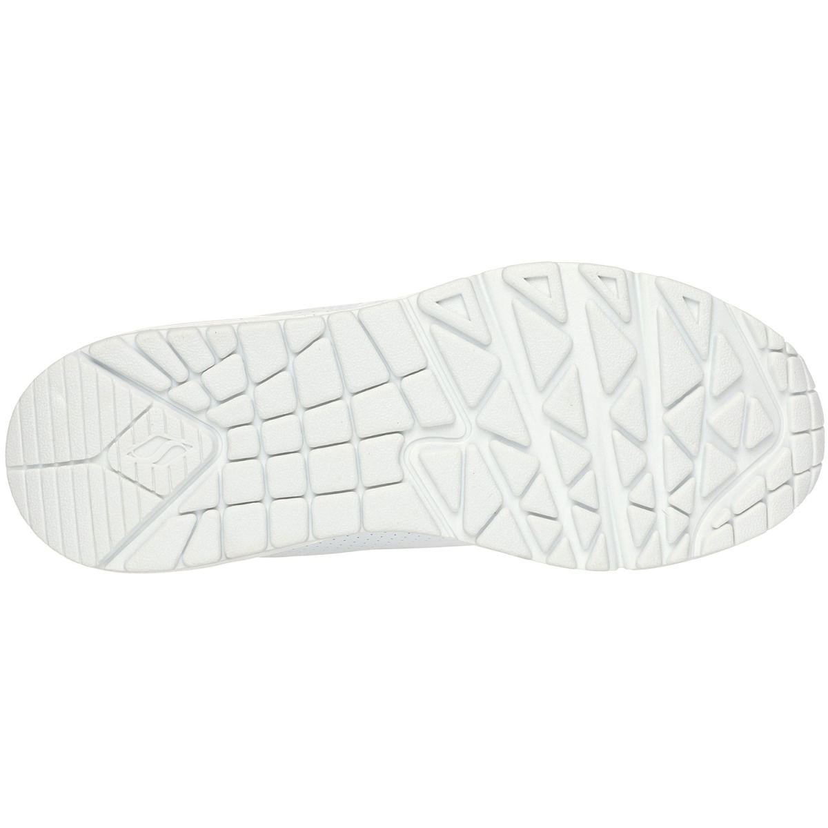 Skechers - Uno Gen1 - Mädchen Fashion-Sneaker mit Reißverschluss - Weiß (White) – Bild 5