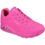 Skechers - Uno - Night Shades - Damen Fashion-Sneaker in Monochrom - Hot Pink