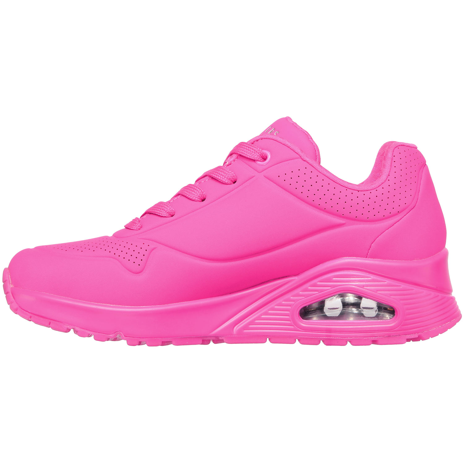 Skechers - Uno - Night Shades - Damen Fashion-Sneaker in Monochrom - Hot Pink – Bild 3