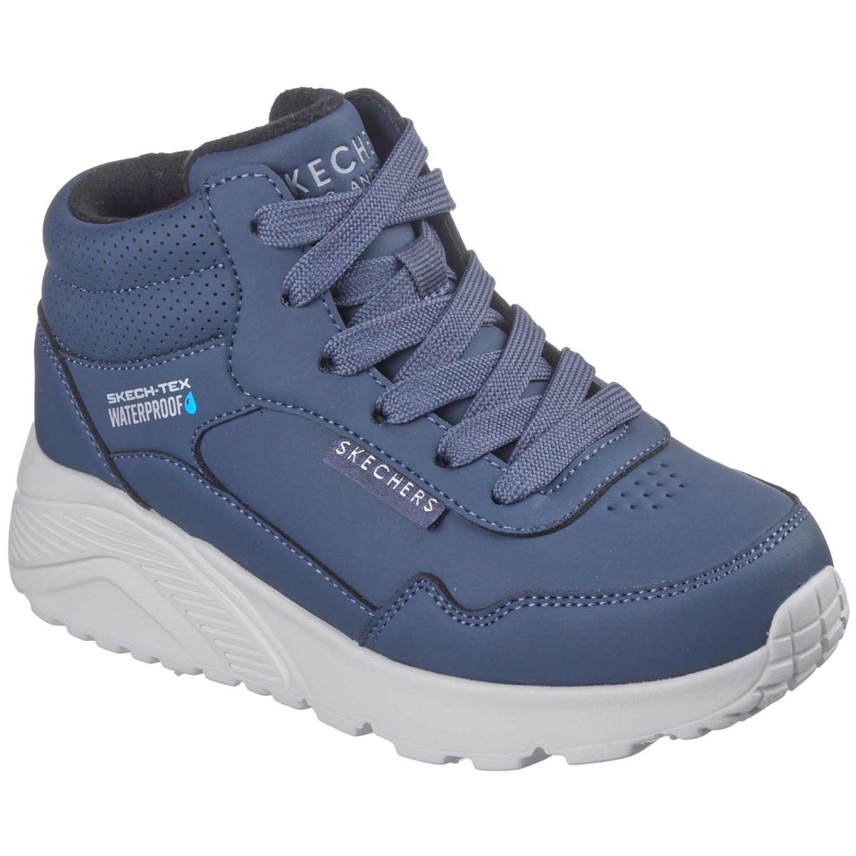 Skechers - Uno Lite - Aqua Ave - Kinder Wasserdichte Winterstiefelette - Dunkelblau (Navy)