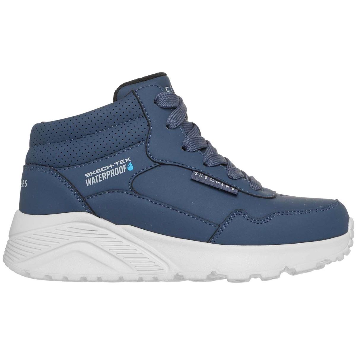 Skechers - Uno Lite - Aqua Ave - Kinder Wasserdichte Winterstiefelette - Dunkelblau (Navy) – Bild 2