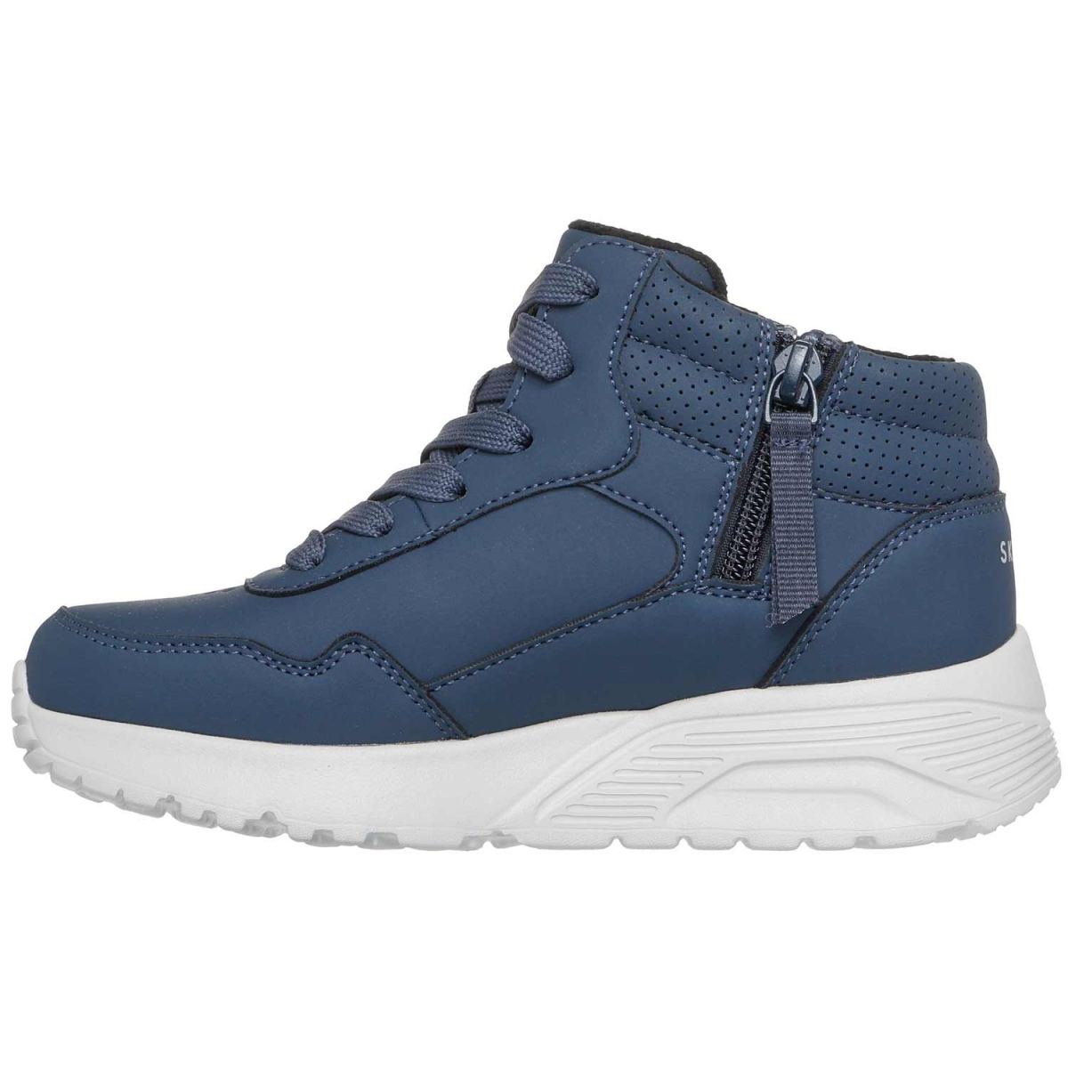 Skechers - Uno Lite - Aqua Ave - Kinder Wasserdichte Winterstiefelette - Dunkelblau (Navy) – Bild 3