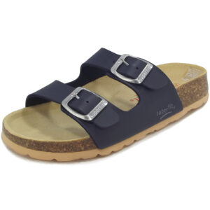 Superfit - Fussbettpantoffel - Kinder Pantolette - dunkelblau (ocean)