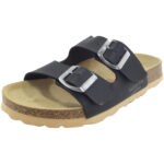 Superfit - Fussbettpantoffel - Kinder Pantolette - schwarz