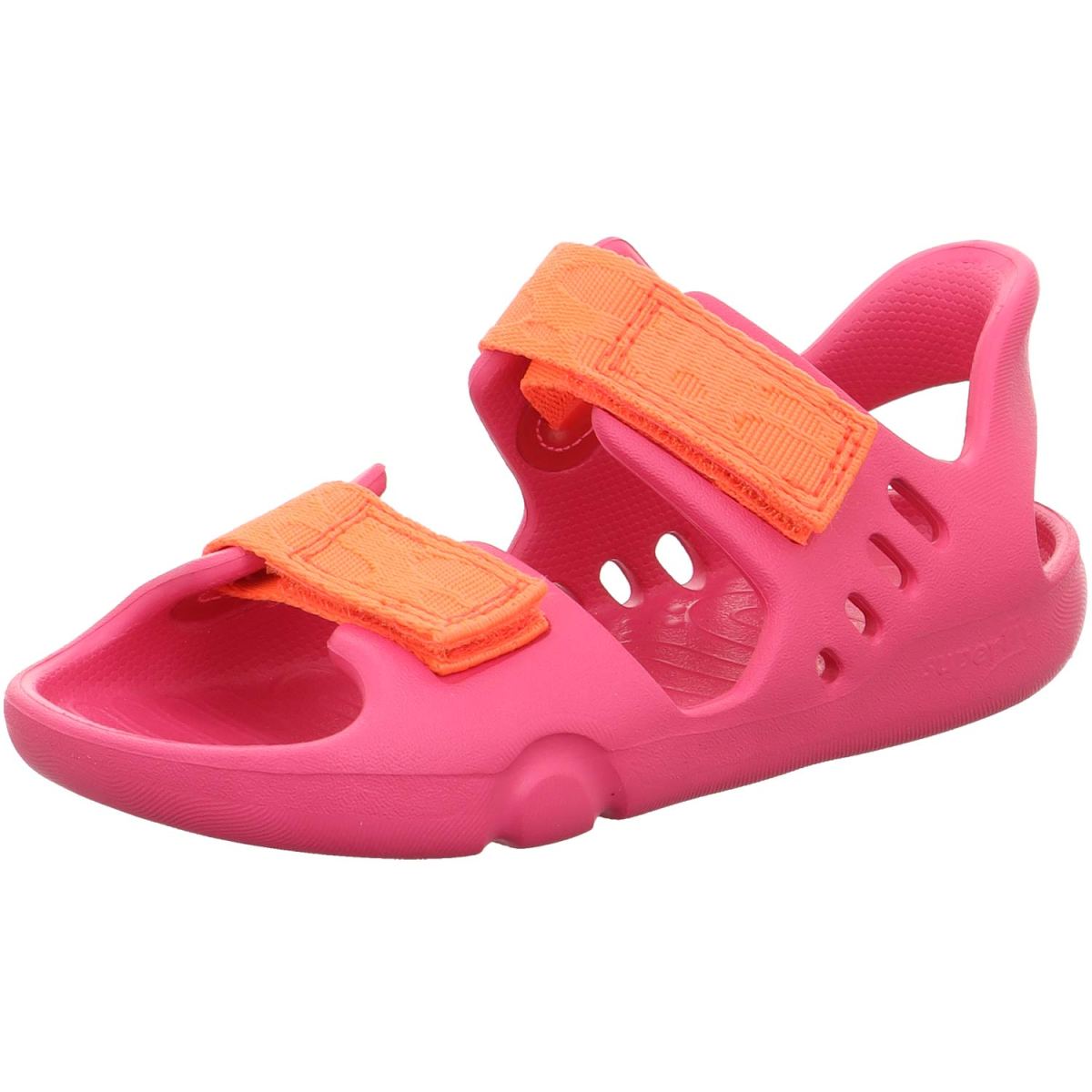 Superfit - Splash - Kinder Barfuß-Badesandale - Pink/Orange