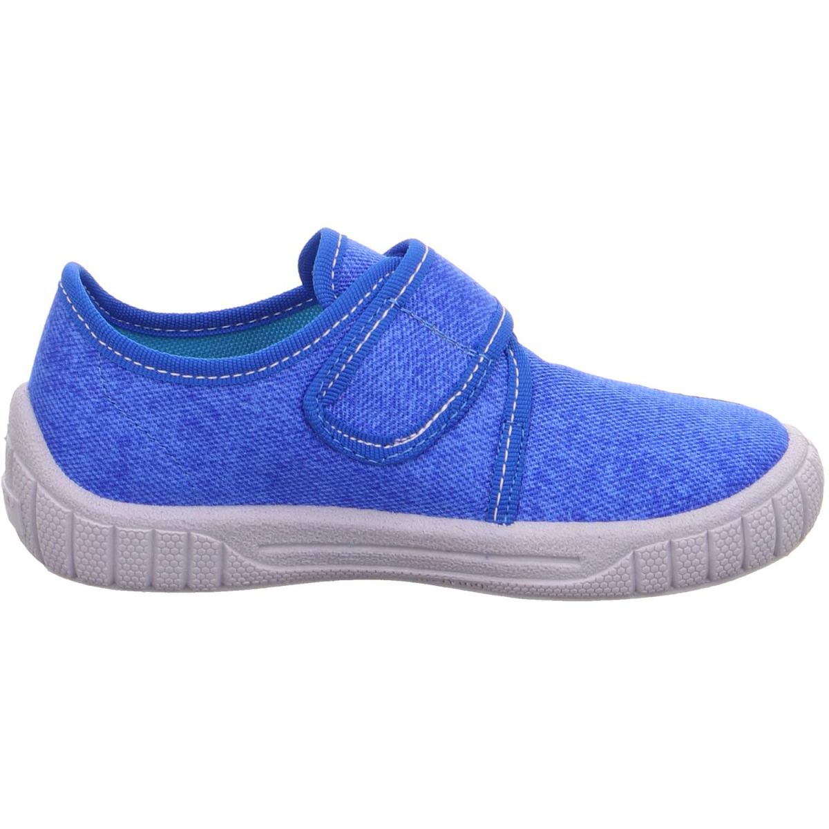 Superfit - Bill - Jungen Kigaschuhe mit Fussballmotiv - Blau/Weiss (8500) – Bild 3