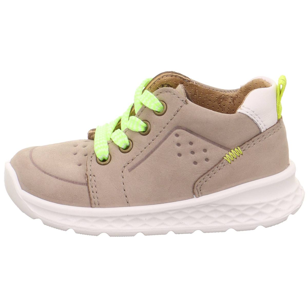 Superfit - Breeze Laces - Kleinkinder Lauflernschuhe aus Leder - Beige/Gelb – Bild 2