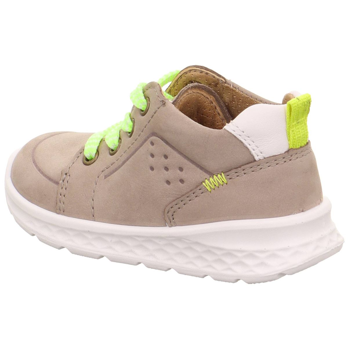 Superfit - Breeze Laces - Kleinkinder Lauflernschuhe aus Leder - Beige/Gelb – Bild 4