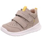 Superfit - Breeze - Kleinkinder Weiche Klettschuhe aus Leder - Beige/Gelb