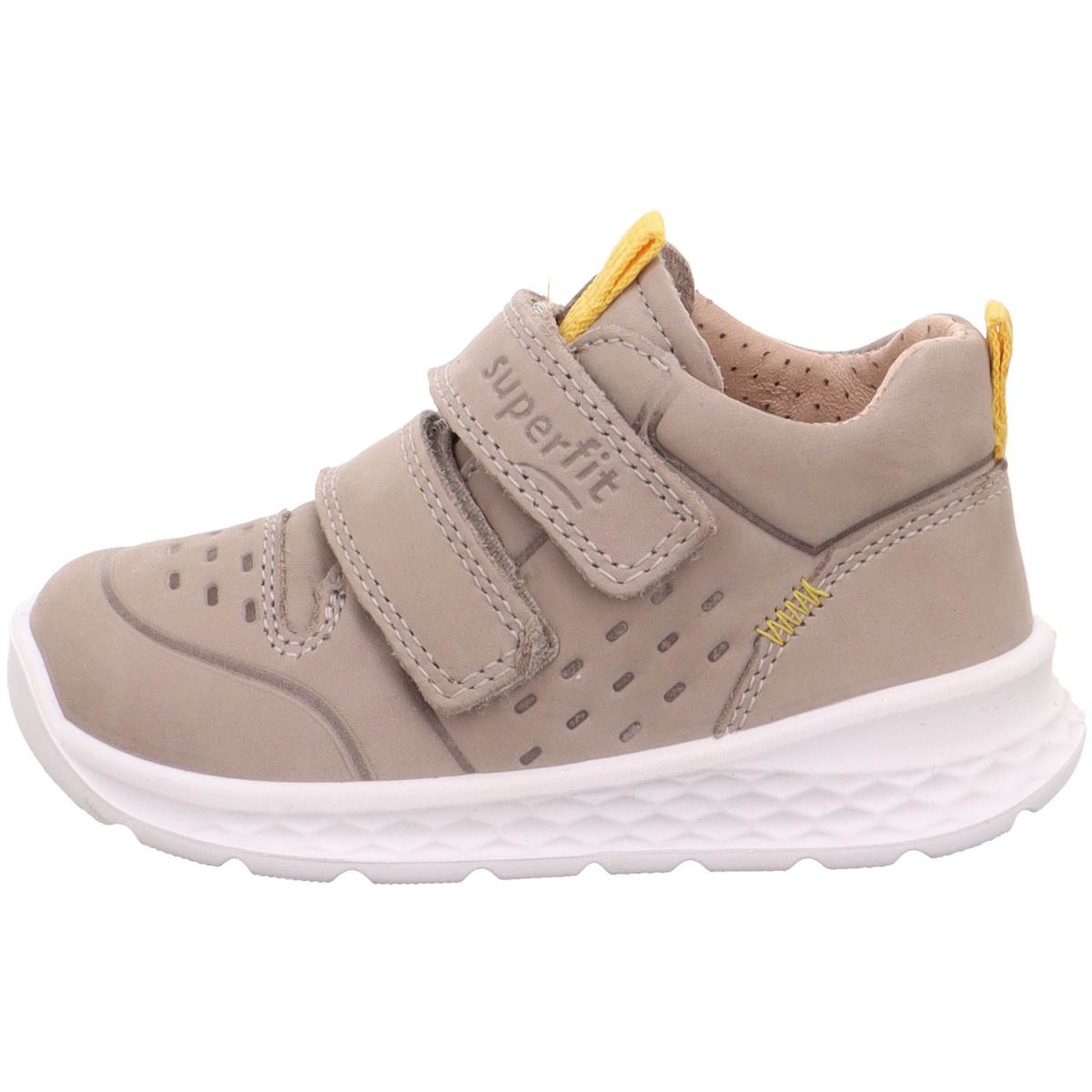 Superfit - Breeze - Kleinkinder Weiche Klettschuhe aus Leder - Beige/Gelb – Bild 2